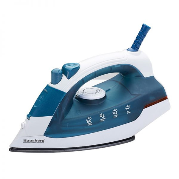 Product Image for Fier de calcat Hausberg HB-7850, Putere 2000W, Capacitate 150ml, Albastru