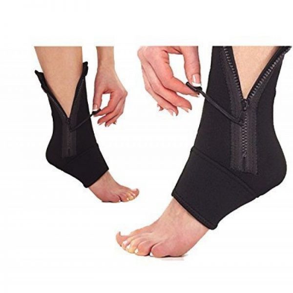 Suport cu fermoar NJ-07004 pentru glezna, neopren