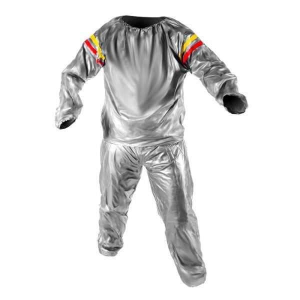 Costum pentru slabit tip sauna, Argintiu