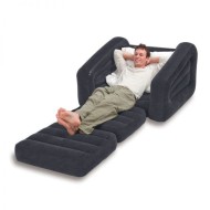 Fotoliu gonflabil extensibil Intex 68565, dimensiuni 218x109x66 cm