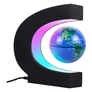 Glob pamantesc magnetic plutitor cu iluminare led